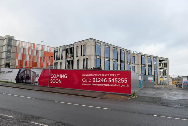 The enterprise centre is expected to open this spring.