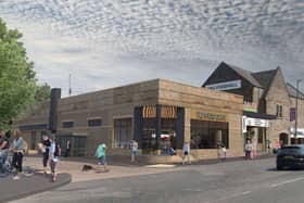 What the proposed cinema and cafe plans could look like. Image from Lathams Architects.