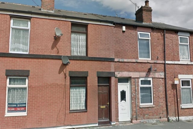 This terraced home sold for £55,000 in January.