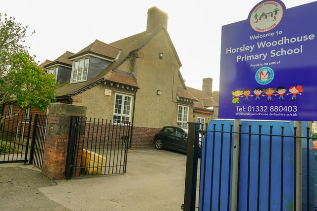 The school, which has 100 pupils on roll, is more than 100 years old and is located at the heart of Horsley Woodhouse, a little Amber Valley village.