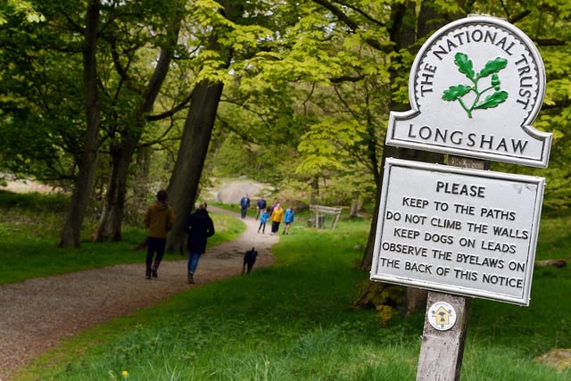 The Longshaw Estate is a perfect place for a relaxed stroll amid scenic surroundings - and the Fox House pub is an ideal place to stop afterwards.