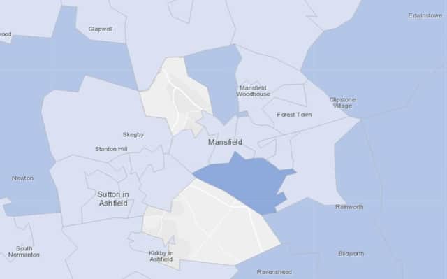 These are the neighbourhoods in Mansfield that have been worst-hit by coronavirus, as the county is put under 'high' level restrictions.