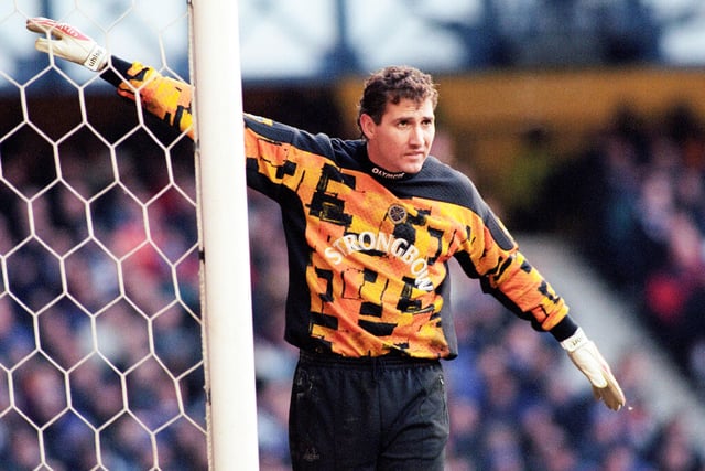 The French goalkeeper was man of the match in the 1998 Scottish Cup final.