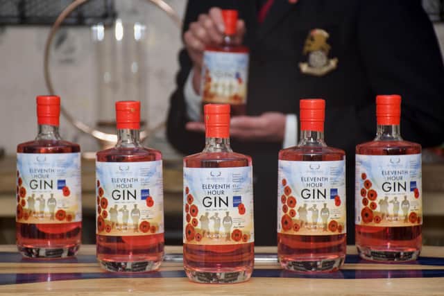 The 'Eleventh Hour gin' is on sale now and £3 from every sale will go to the Royal British Legion.