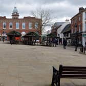 A pensioner, who has lived in Chesterfield her entire life, has been surprised to see every single light was on at 11am at the empty Chesterfield market last Sunday.