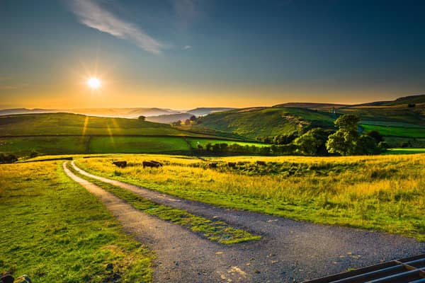 Visitors flock to the Peak District for breath-taking views of the rolling countryside.