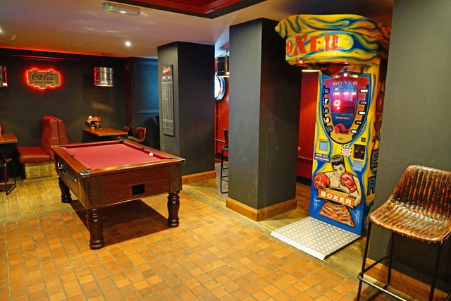Katie added: “It has that authentic sports bar vibe - we’ve got signed football shirts and posters on the wall. We’ve taken it from feeling like a restaurant to a sports bar.”