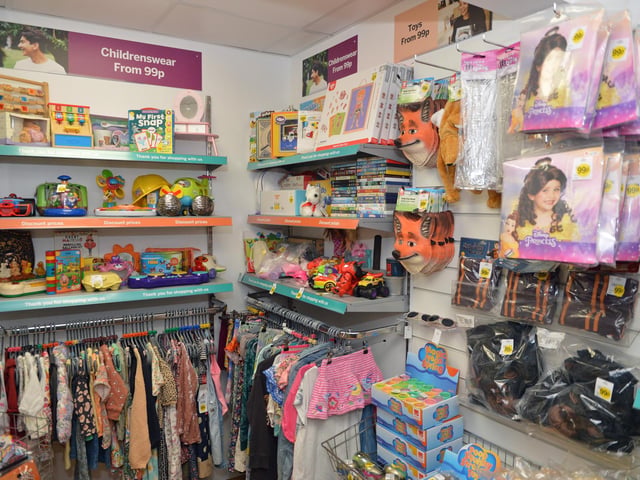 Official reopening of The Children’s Society shop on Oxford Street, Ripley, following a break-in and deliberate fire which forced it to close in December.