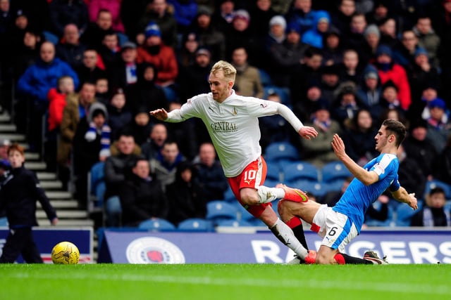 Billy King scored a injury time goal at Ibrox in this Championship clash to secure the three points for Rangers.
