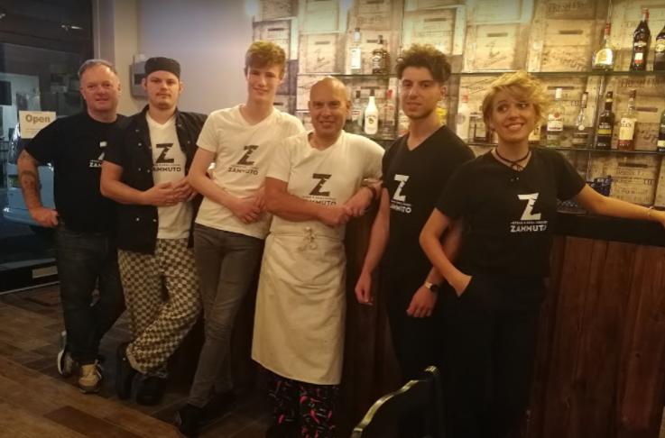 Chefs at Zammuto Steak & Grill House.