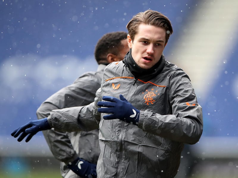 On to stretch the play with pace to replace a tiring Aribo