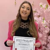 Sarah Button is a regional finalist in the UK Hair and Beauty Awards.