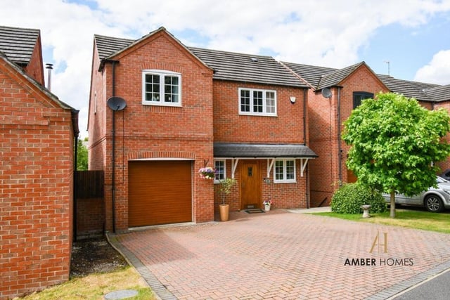 Experience refined countryside living at this attractive, four-bedroom house at Meadow View, Selston, which is on the market for offers in the region of £450,000 with Alfreton estate agents, Amber Homes.