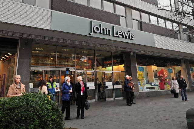 People said they would miss the city's John Lewis store at Barker's Pool. Image: Chris Lawton