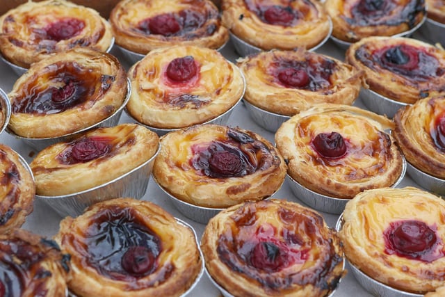 Among the vast array of foodie delights were natas, egg custard tarts that originated in Portugal and are now popular through Western Europe, Asia and  former Portuguese colonies including Brazil, Macau and East Timor.