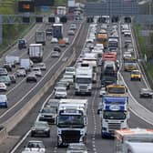 Delays are expected on the M1 through Derbyshire this afternoon after a crash.