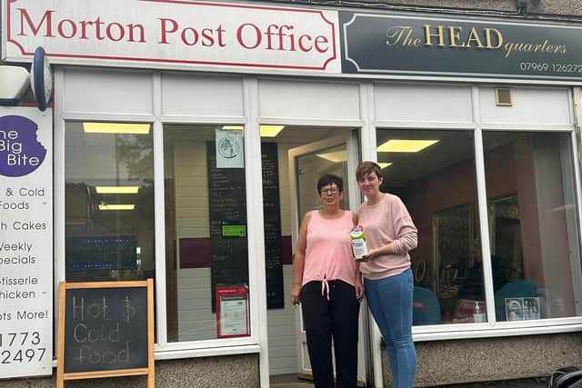 Victoria Rawson and her mum Diane Edwards run Morton Post Office