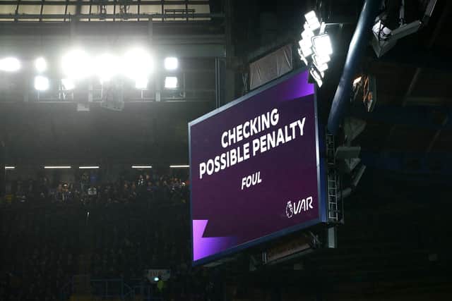 VAR was in operation for Chesterfield's match at Chelsea on Saturday.