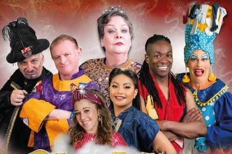 Aladdin, starring Anne Hegerty and Nigel Clarke, runs at the Winding Wheel Theatre from December 1, 2023 until January 2, 2024.