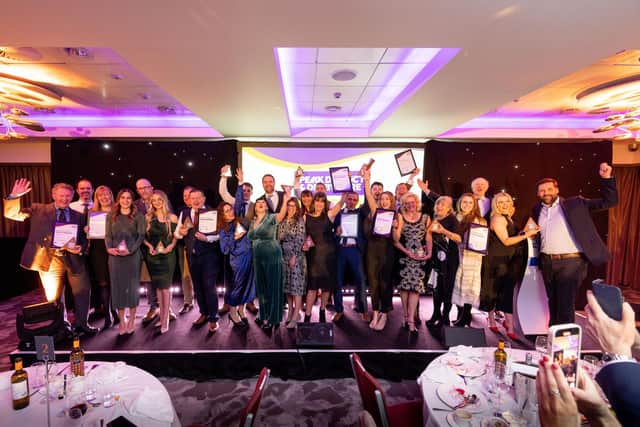 Gold winners at the 2023 Peak District & Derbyshire Tourism Awards.