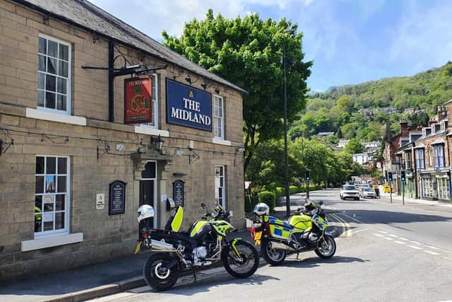 Matlock Bath was one village reporting large numbers of visitors last weekend, making social distancing extremely difficult.