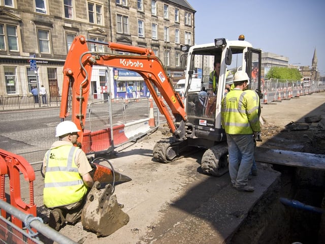 With tram excavations ongoing again, residents will feel a sense of deja vu - the entire street suffered huge upheaval between 2007 and 2014 as work was carried out to clear the way for the original trams project, before the line to Leith was scrapped.