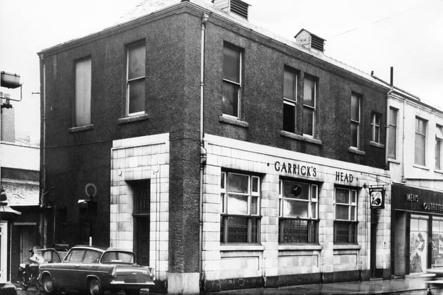 The Garricks Head pictured in Bedford Street. Does this bring back happy memories? Photo: Bill Hawkins.