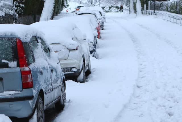 Snow is set to fall in parts of Derbyshire next week, including Buxton.