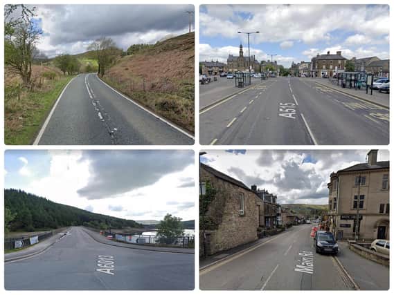 Work is being undertaken on a number of busy Peak District routes.