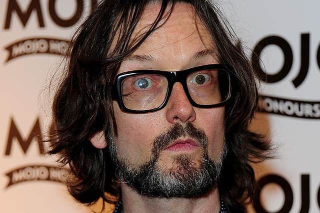 Jarvis Cocker, former frontman of Pulp and lead singer of JARV IS, which has just announced a show in his hometown of Sheffield.