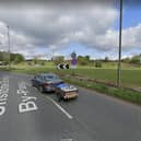 A collision had occurred near the Dronfield roundabout this afternoon.