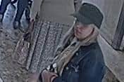 Officers would like to speak to the woman pictured in connection with a recent theft in Chesterfield town centre