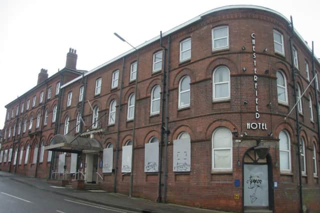 The Chesterfield Hotel building will soon be no more.