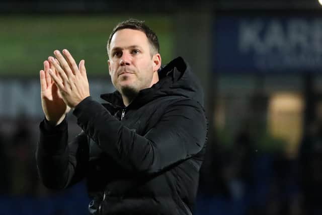 Chesterfield manager James Rowe has been suspended.