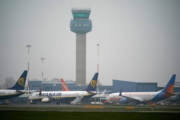 Despite the crisis, only 16% of flights from East Midlands Airport suffered a delay in April.