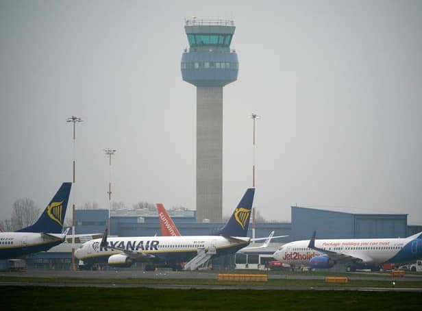 Despite the crisis, only 16% of flights from East Midlands Airport suffered a delay in April.
