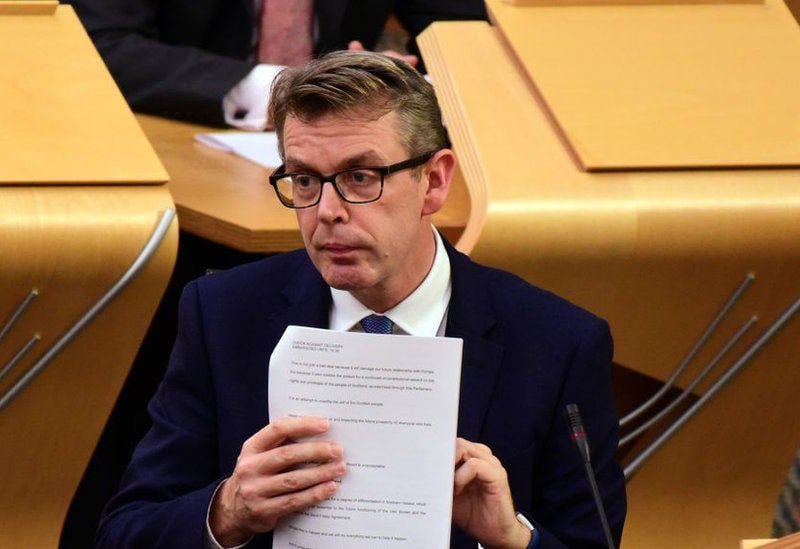 Prof Adam Tomkins was elected to Holyrood as one of Glasgow's regional MSPs in 2016.