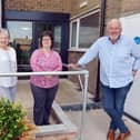 Loundsley Green Community Trust team include trustee Ian Birchmore, food bank manager Yvonne Birchmore, manager Catherine Crofts and trustee Paul Davies.