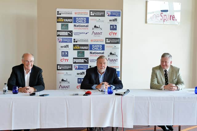 A press conference was held at the Technique Stadium on Friday to unveil the new owners.