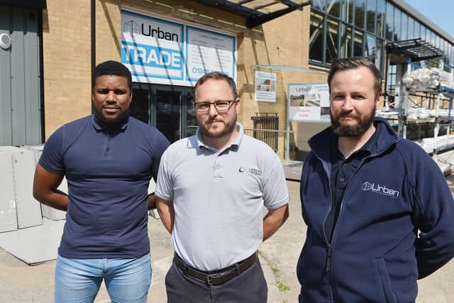 Staff at Urban Windows, Doors and Conservatories, on Derby Road, Cay Cross, are concerned about the premises repeatedly flooding.