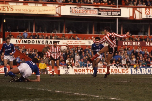 Sunderland v Ipswich Town at Roker Park back in 1989.