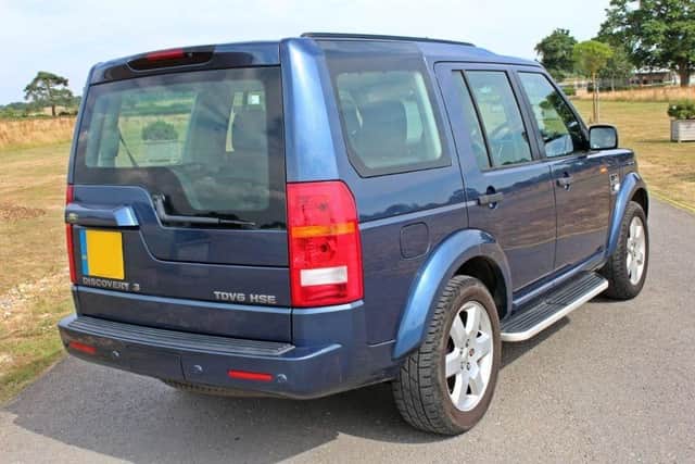 A Land Rover similar to this one has been stolen in Derbyshire.