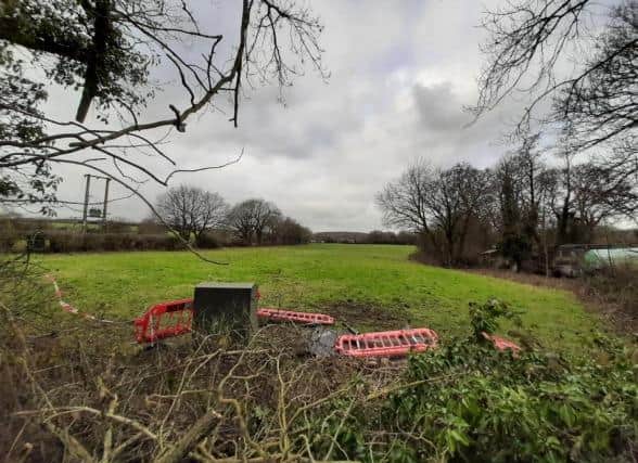 Proposed 'Glamping' Site From Mill Lane, Clay Cross
