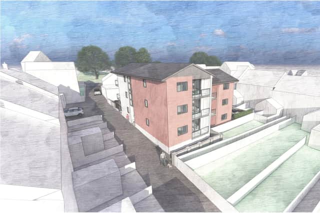 Dovedale Property has released artist impressions of its plans for 3a Wharf Lane in Chesterfield.
