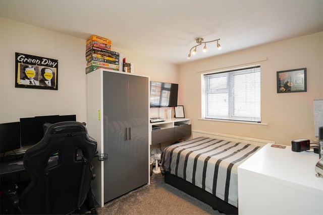 The bedrooms are big enough to study in or provide a  working from home area.