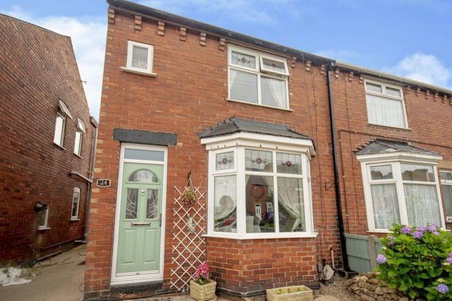 Viewed 1130 times in last 30 days, this three bedroom semi-detached house has a long garden and large conservatory. Marketed by BuckleyBrown, 01623 355797.