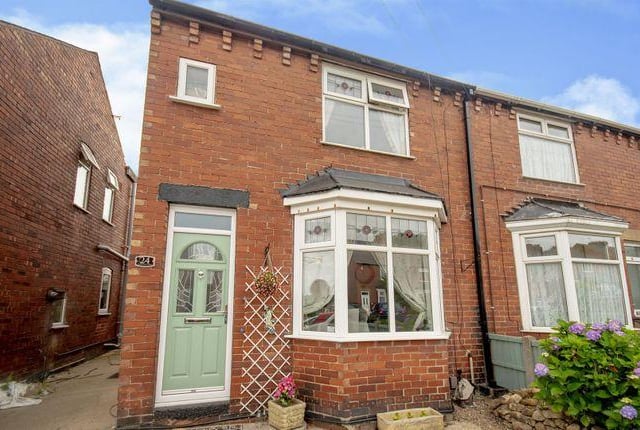 Viewed 1130 times in last 30 days, this three bedroom semi-detached house has a long garden and large conservatory. Marketed by BuckleyBrown, 01623 355797.