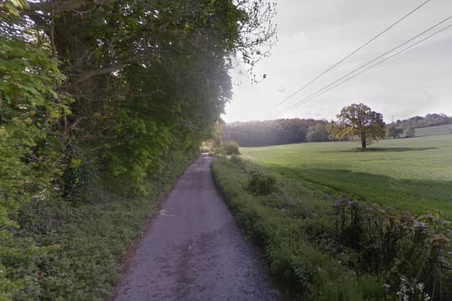 The lane off Ringwood Road in Brimington where the alleged air rifle incident took place (image for illustrative purposes only)