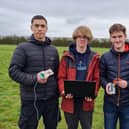 CanSat competition students at Allestree Woodlands School