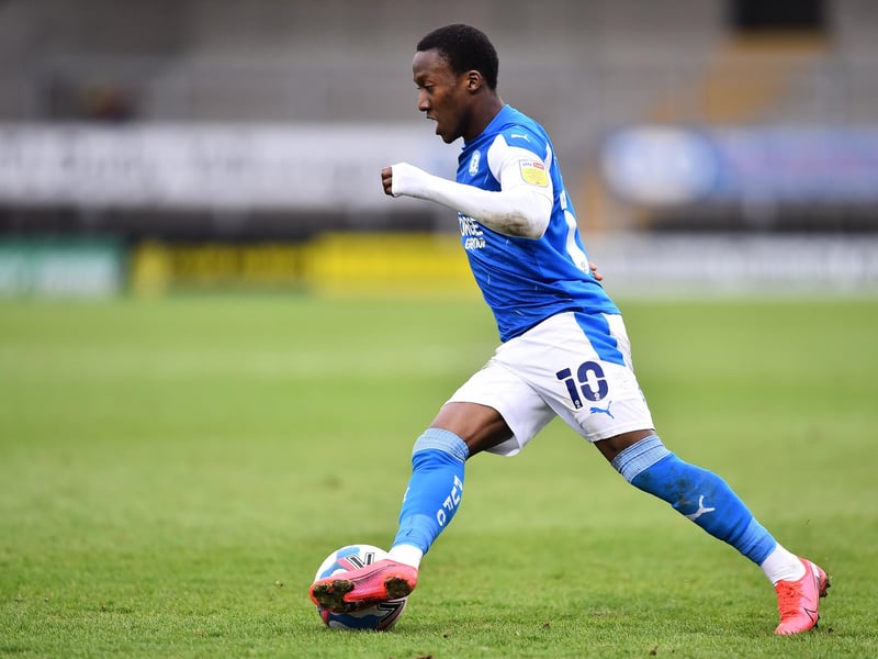 The mercurial forward's registered 11 goals and 12 assists for the Posh and is unplayable on his day.